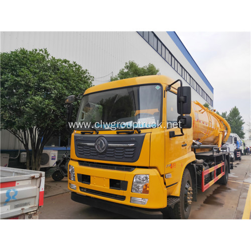 Dongfeng Tianjin 4X2 Vacuum Suction Sewage Truck